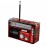 Радиоприёмник портативный Golon RX-381 + фонарь Red