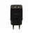 Сетевое зарядное устройство Hoco C33a + micro 2,4A 2USB Black (Код: 9003249)