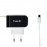 Зарядний пристрій HAVIT HV-UC215 with Micro-USB cable 1m, 1USB 1A black / white