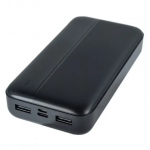 Портативний акумулятор Повербанк Power Bank WUW Y94 20000 mAh 2 USB 2.1A, black