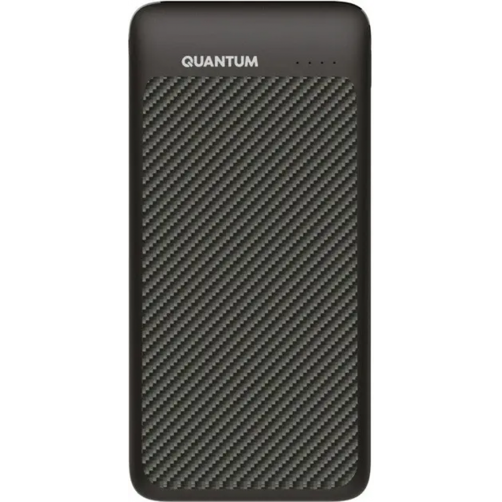 Портативний акумулятор павербанк Power Bank Quantum Quick Charge QM-PB1020 black 20 000 mAh 3.7V (2-USB)