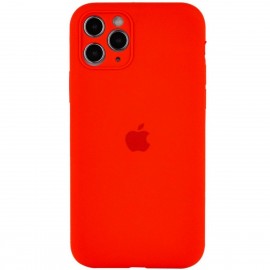 Чохол для смартфона Silicone Full Case AA Camera Protect for Apple iPhone 12 Pro 11, Red