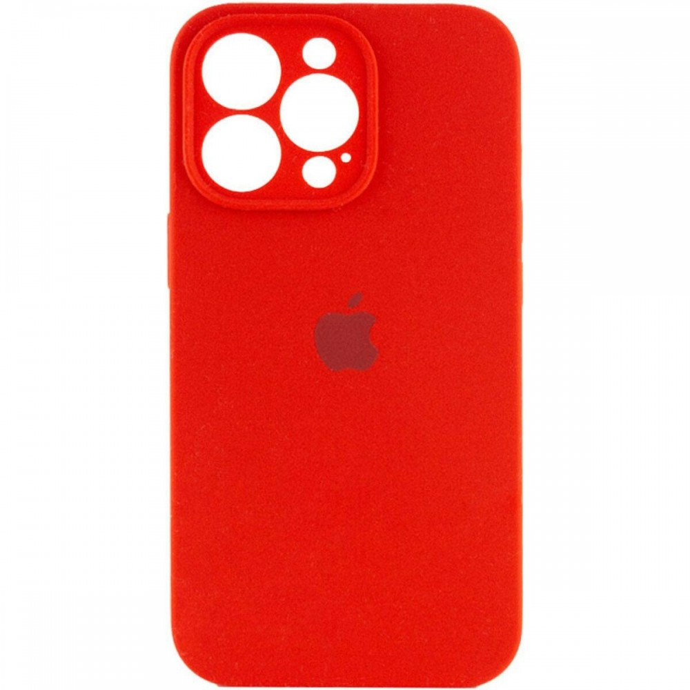 Чохол для смартфона Silicone Full Case AA Camera Protect for Apple iPhone 14 Pro Max 11, Red