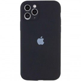 Чохол для смартфона Silicone Full Case AA Camera Protect for Apple iPhone 12 Pro 14,Black