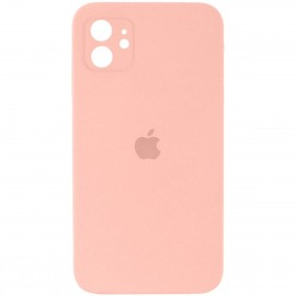 Чохол для смартфона Silicone Full Case AA Camera Protect for Apple iPhone 12 37,Grapefruit