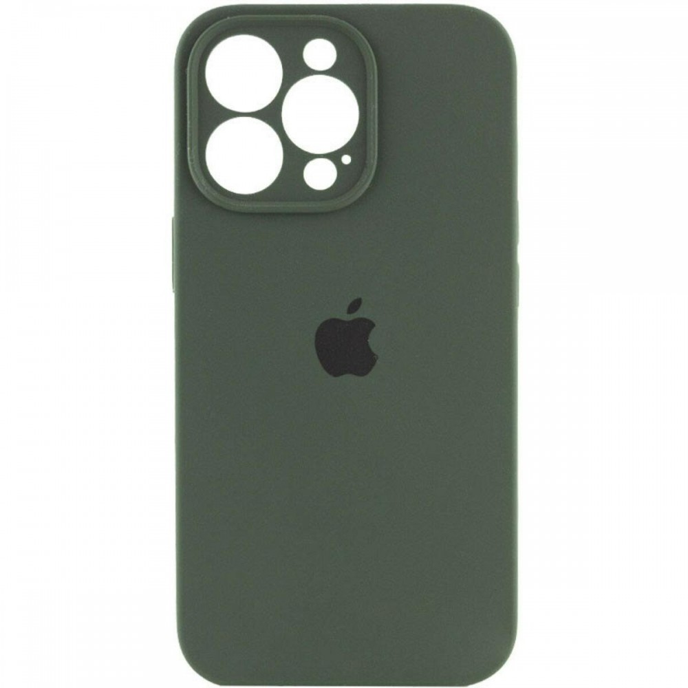 Чохол для смартфона Silicone Full Case AA Camera Protect for Apple iPhone 13 Pro Max 40, Atrovirens