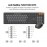 Клавіатура бездротова Fantech Go WK895 Silent Click + миша бездротова чорний