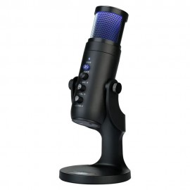 Мікрофон студійний конденсаторний з підсвічуванням мікрофон для стримерів технологія Plug&Play DKWAY PSY-950