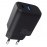 Мережевий зарядний пристрій 2в1 із швидкою зарядкою Proove Silicone Power Type-C+USB |3A 30 Вт, PD| Чорний
