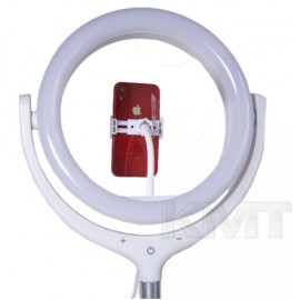 Лампа кільцева LED F-539A (26 см) White