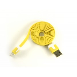 USB кабель Flat iPhone 5 тех.уп 2.0 (Код: 90081)