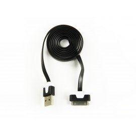 USB кабель Flat iPhone 4 тех.уп 2.0 (Код: 90080)